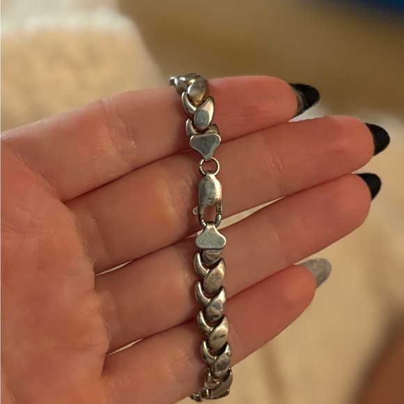 Vintage sterling silver bracelet - Picture 2 of 4